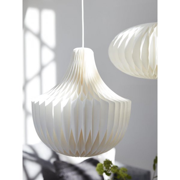 Vicky plafondlampenkap - Wit - 40 cm