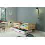 Carino juniorsng med frvaringslda 80 x 190 cm - Valfri frg
