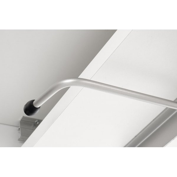 Cense hj och snkbart soffbord 126-167 x 70 cm - Vit