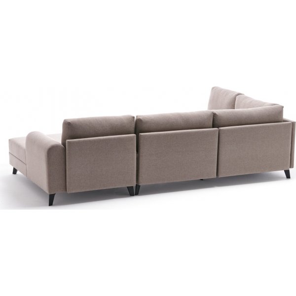 Canapé U-bed Efsun - Blanc crème Canapé U-bed Efsun - Blanc crème