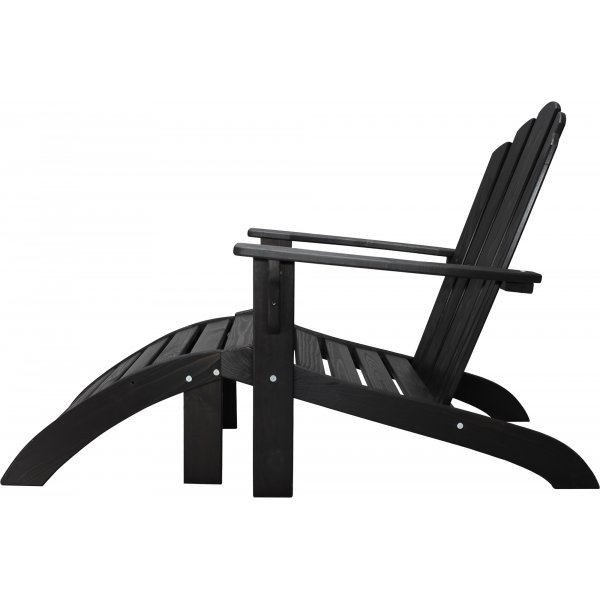 Chaise longue Newport - Noir Chaise longue Newport - Noir
