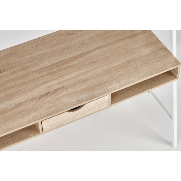 Bureau Lavice - Chne Sonoma/blanc