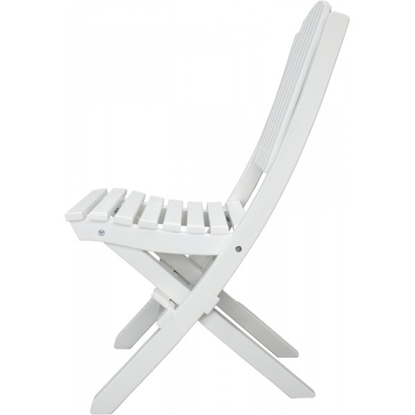 Wilma utegrupp bord 65 x 65 cm inkl 2 st Visby stolar - Vit Wilma utegrupp bord 65 x 65 cm inkl 2 st Visby stolar - Vit