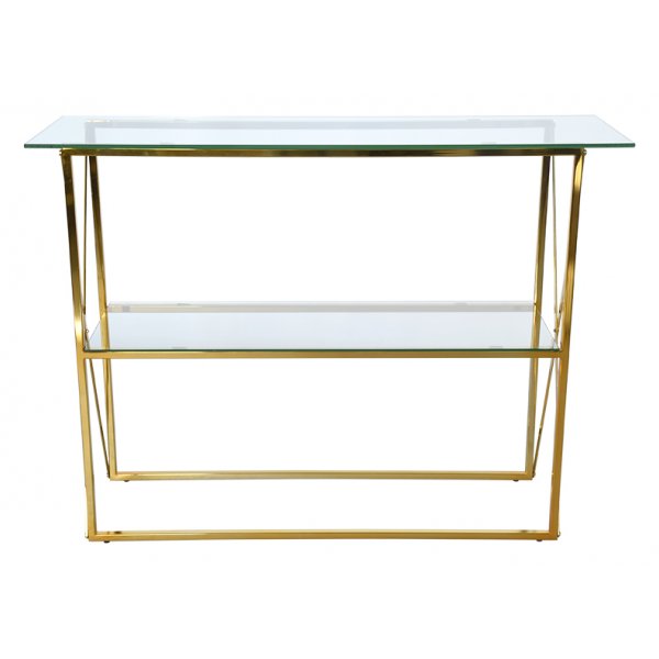 Cross konsolbord 110 x 35 cm - M�ssing