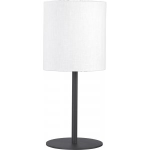 Lampe de table Agnar pour extrieur - Blanc/noir - 57 cm