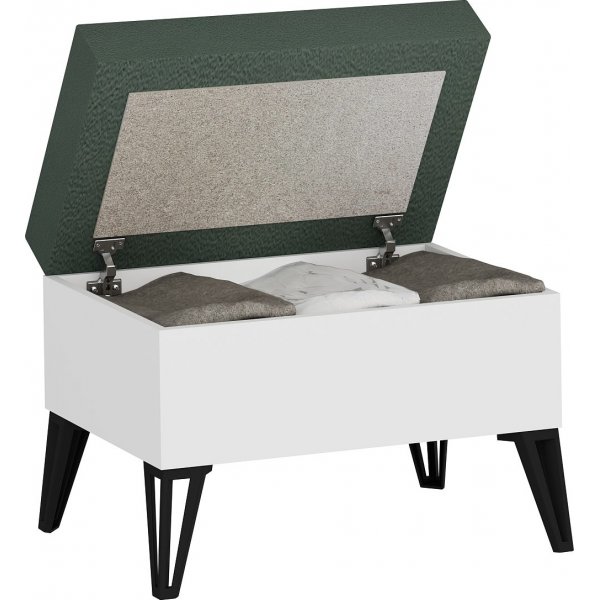 November kista - Vit/grön November kista - Vit/grön