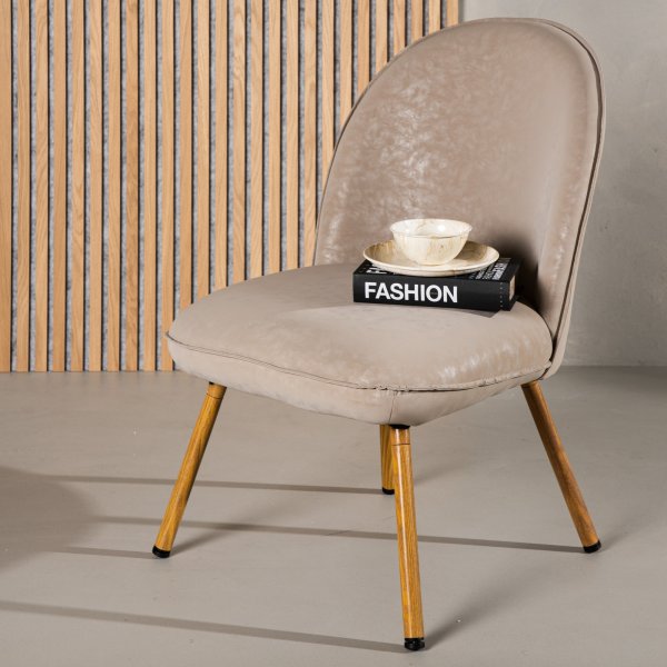 Fauteuil Polar - PU beige Fauteuil Polar - PU beige