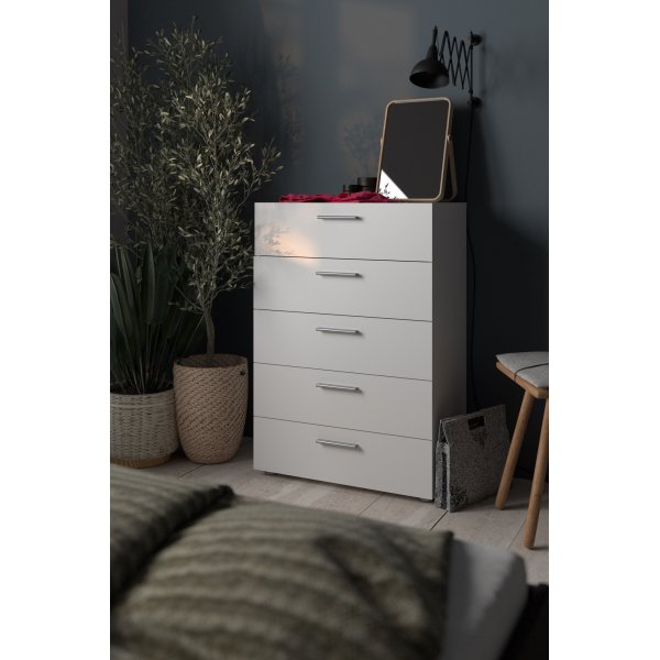 Pepe byr med 5 ldor - Vit