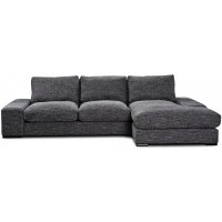Scirocco divansoffa 3-sits XL 305 cm - Gråmelerad (Salt n pepper) Scirocco divansoffa 3-sits XL 305 cm - Gråmelerad (Salt n pepper)