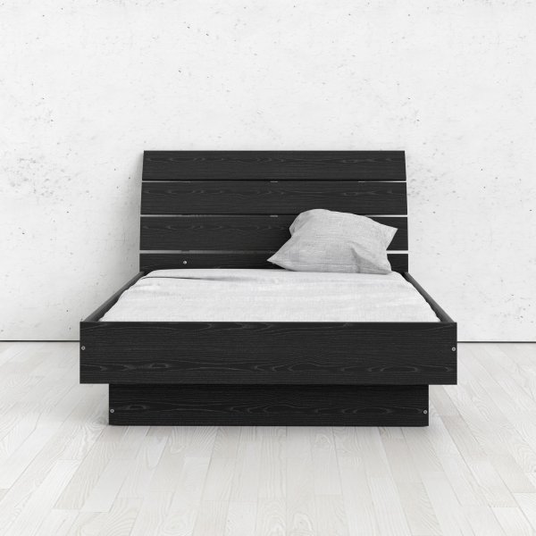 Naia bedframe 137 x 191 cm - Zwart