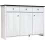 Salvador sideboard - Vit/svart