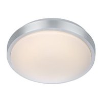 Moon Taklampa 28 - Aluminium/Vit Moon Taklampa 28 - Aluminium/Vit