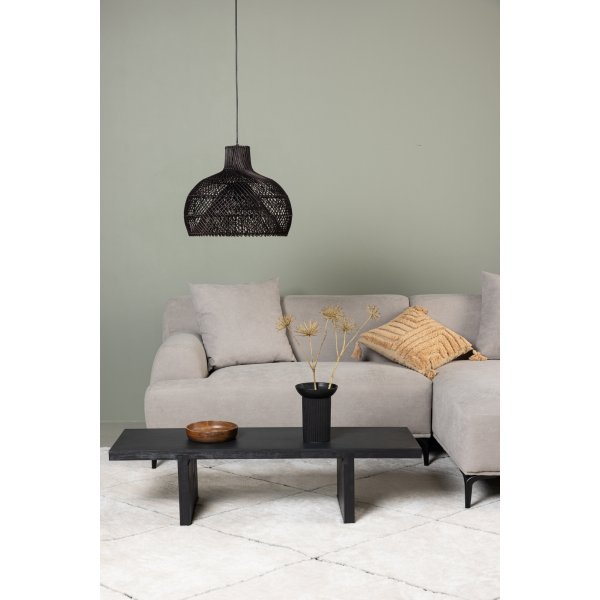 Viskan divansoffa - Svart/Ljusgrå Viskan divansoffa - Svart/Ljusgrå