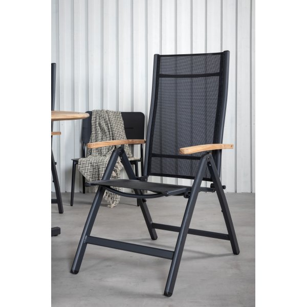 Chaise de position Panama - Noir Chaise de position Panama - Noir