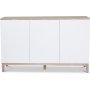 Borgholm sideboard - Vit / Ek