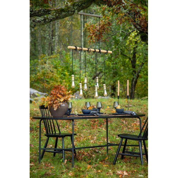 Isaac taklampa - Beige