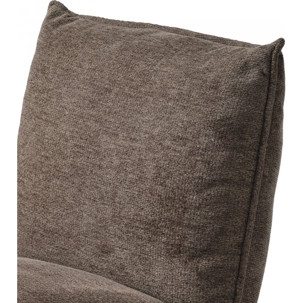 Fauteuil Kassandra - Moka/noir Fauteuil Kassandra - Moka/noir