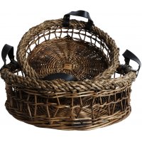 Willow serveringsbricka i set om två stycken - Korg Willow serveringsbricka i set om två stycken - Korg