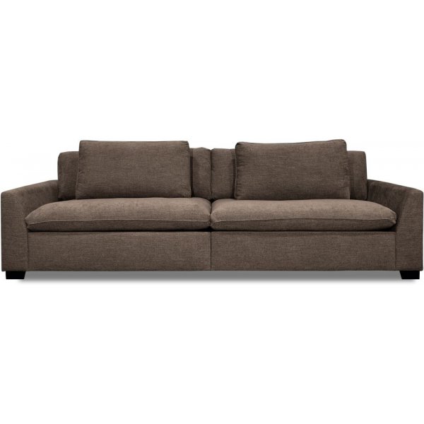 Gabby 4-sits soffa - Nougat brun