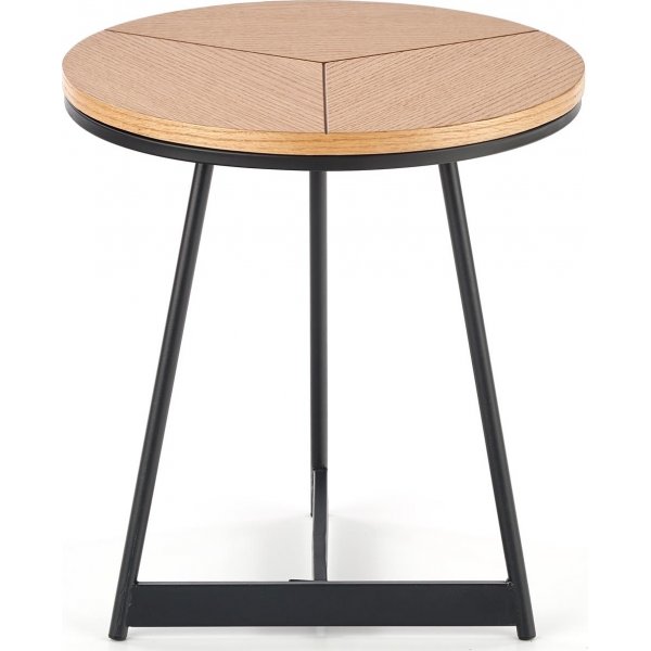 Table basse Polos Ø45 cm - Chêne/noir Table basse Polos Ø45 cm - Chêne/noir