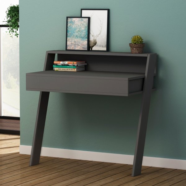 Bureau de cowork 94x50 cm - Anthracite Bureau de cowork 94x50 cm - Anthracite