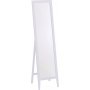 Samir golvspegel 134 cm - Vit