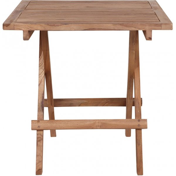 Table basse Saltö en teck - 50 x 50 x 50 cm + Huile de bois pour meubles Table basse Saltö en teck - 50 x 50 x 50 cm + Huile de bois pour meubles