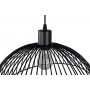 Ntthult taklampa 43 cm - Svart