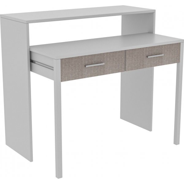 Skrivbord Maida utdragbart vit - 99 cm Skrivbord Maida utdragbart vit - 99 cm