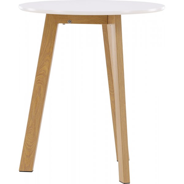 Leonora eettafel 65 cm - Wit