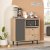 Armoire de cuisine Royce 1 - Chne/anthracite