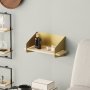 Brazo vgghylla 40 x 19 x 20 cm - Guld