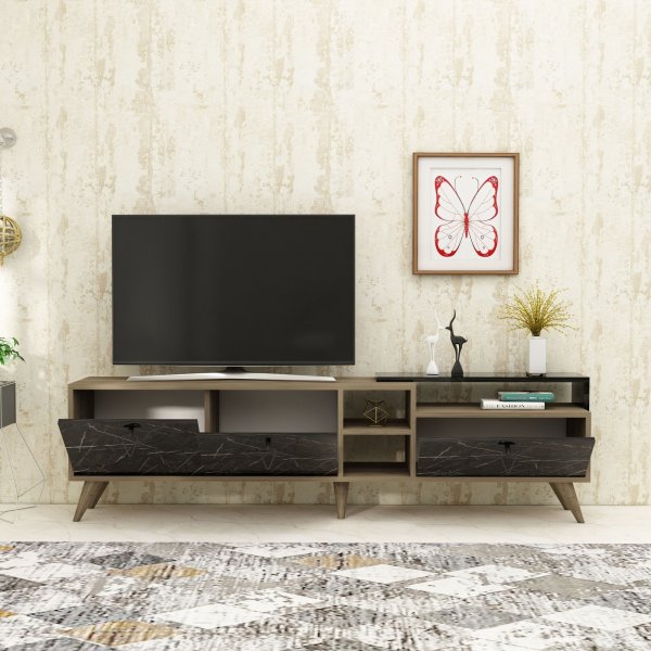 Lycke TV-bänk - Valnöt Lycke TV-bänk - Valnöt