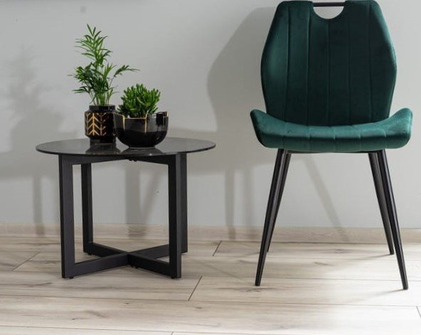Table basse Almeria Ø60 cm - Noir Table basse Almeria Ø60 cm - Noir