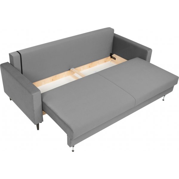 Canapé-lit 3 places Rimi - Gris Canapé-lit 3 places Rimi - Gris