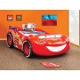 Lit bb voiture rallye McQueen 90 x 180 cm