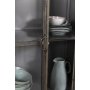 Industry vitrinskp i metall - Metall / Glas