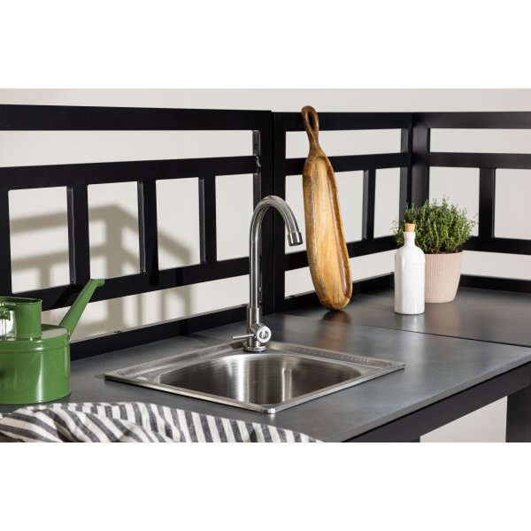 Utekk komplett svart - Alicante