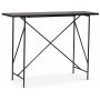 Portland barbord 140 cm - Brun/svart