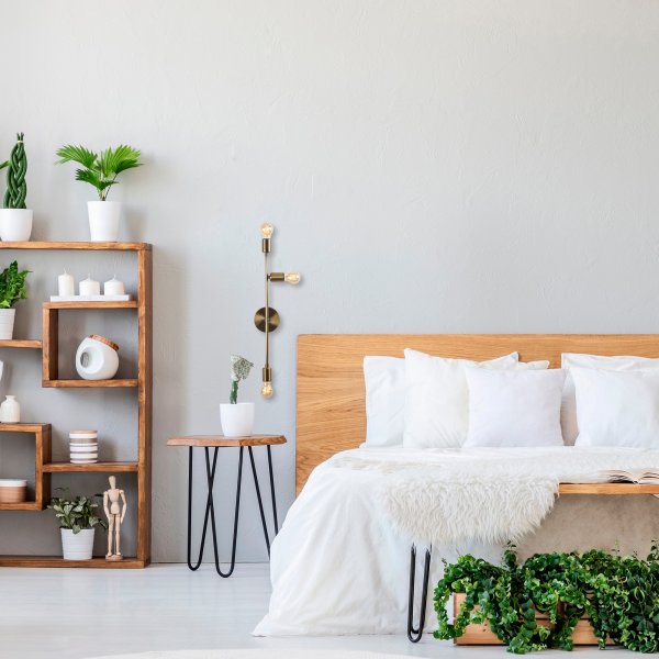 Nachtkastje wandlamp 3170 - Vintage