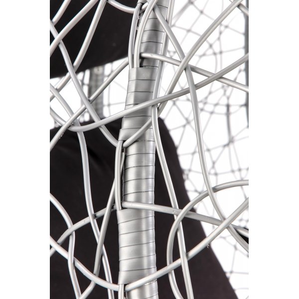 Ovo hngstol - Svart/gr + Flckborttagare fr mbler