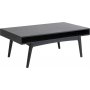 Marte soffbord 130 x 70 cm - Svartbetsad ek