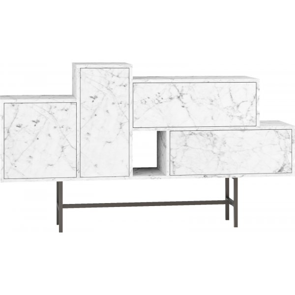 Hermes dressoir - Wit marmer