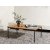 Penh soffbord 100 x 65 cm - Akacia/svart