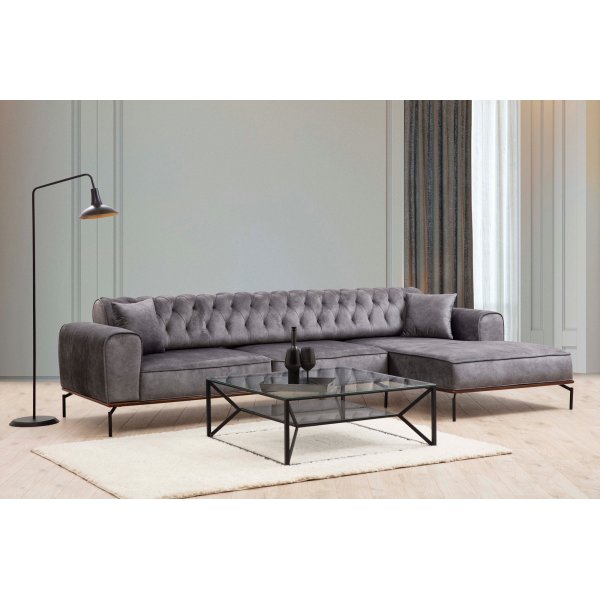 Siesta divansoffa - Antracit