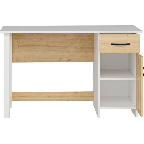 Bureau Natural 120 x 60 cm - Blanc/chêne Bureau Natural 120 x 60 cm - Blanc/chêne