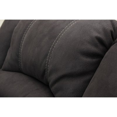 Kensington elektrisk 3-sits soffa med stllbart nackstd - Gr