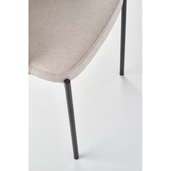 Stol beige med svarta ben - Cadeira + Textilrengöring för möbler Stol beige med svarta ben - Cadeira + Textilrengöring för möbler