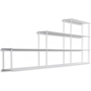 Elliot vägghylla i plåt B120 cm - Vit Elliot vägghylla i plåt B120 cm - Vit