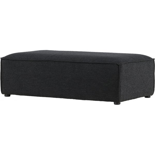 Gillholmen sittpuff - Svart boucle Gillholmen sittpuff - Svart boucle